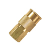 Primefit Industrial Brass Coupler 3/8" x 3/8" Female NPT, 10PCS IC3838FB-B10-P